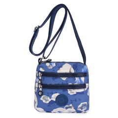 Large Capacity Nylon Print Crossbody Shoulder Satchel Mini Bag