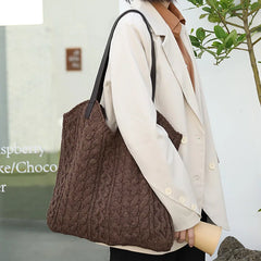 Summer Women's Phone Pocket Handbag with Zipper Closure