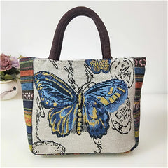 Summer Women's Handbag with Phone Pocket and Zipper Flap