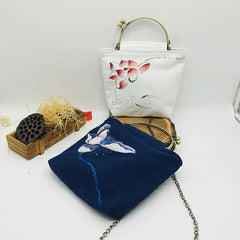 Summer Women's Bag with Phone Pocket Zipper