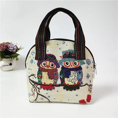 Summer Women's Handbag with Phone Pocket and Zipper Closure