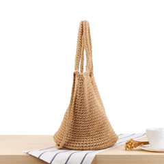 Summer Handbag with Phone Pocket and Zipper
