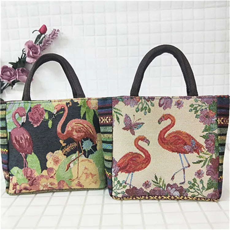 Summer Women's Handbag with Phone Pocket and Zipper Flap