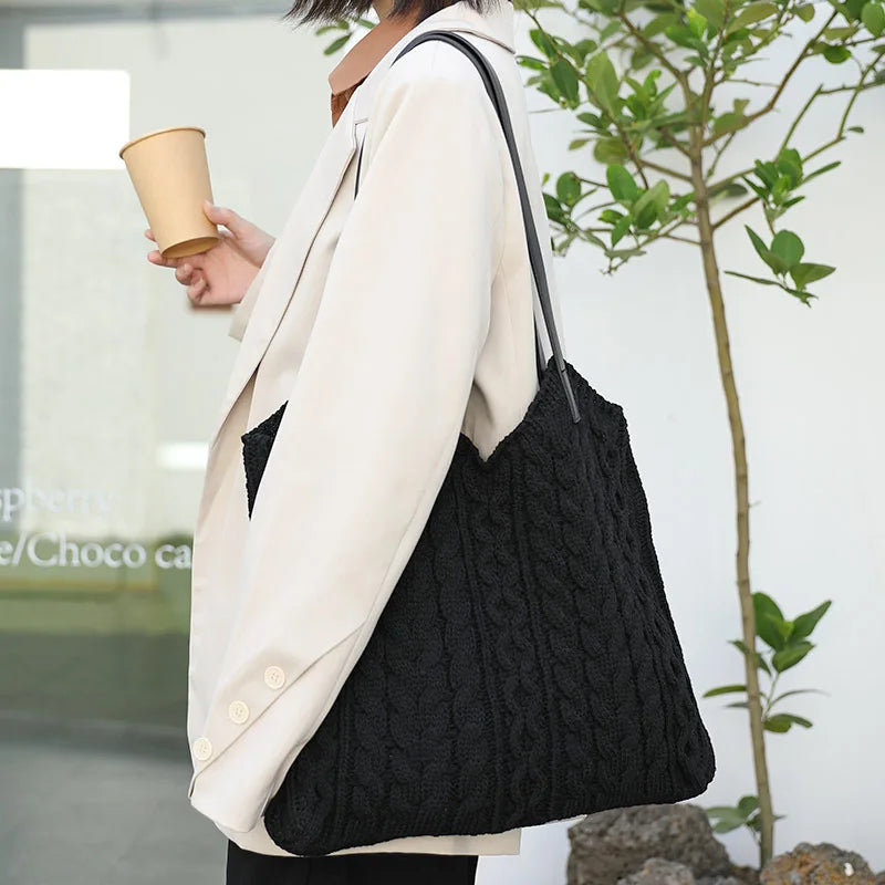 Summer Women's Phone Pocket Handbag with Zipper Closure