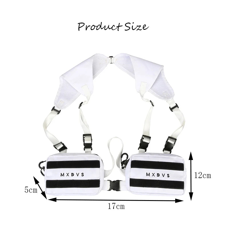 Tactical Chest Bag Vest Men Hip-Hop Style Kanye West