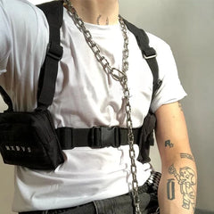 Tactical Chest Bag Vest Men Hip-Hop Style Kanye West