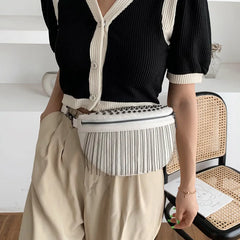 Tassel Chest waist Bags Women Crossbody Bags Female Purses Handbag