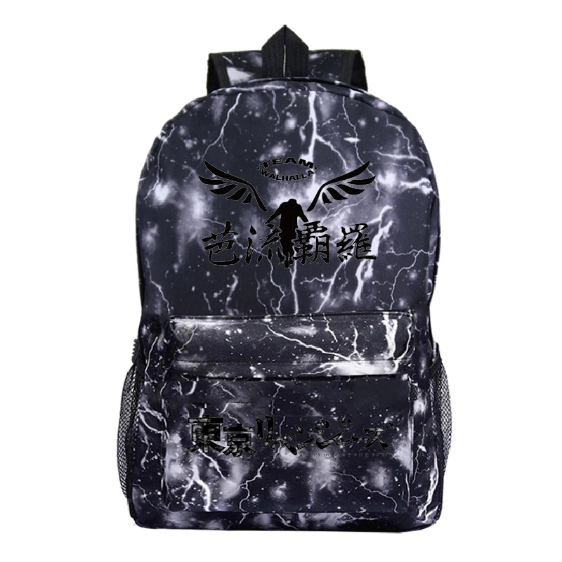Tokyo Revengers Anime Backpack for Boys Girls Students