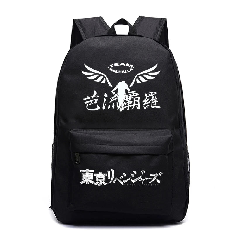 Tokyo Revengers Anime Backpack for Boys Girls Students