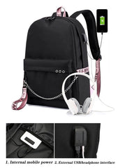 Totoro Backpack 3D Printing Softback Women Mochila School Space Backpack