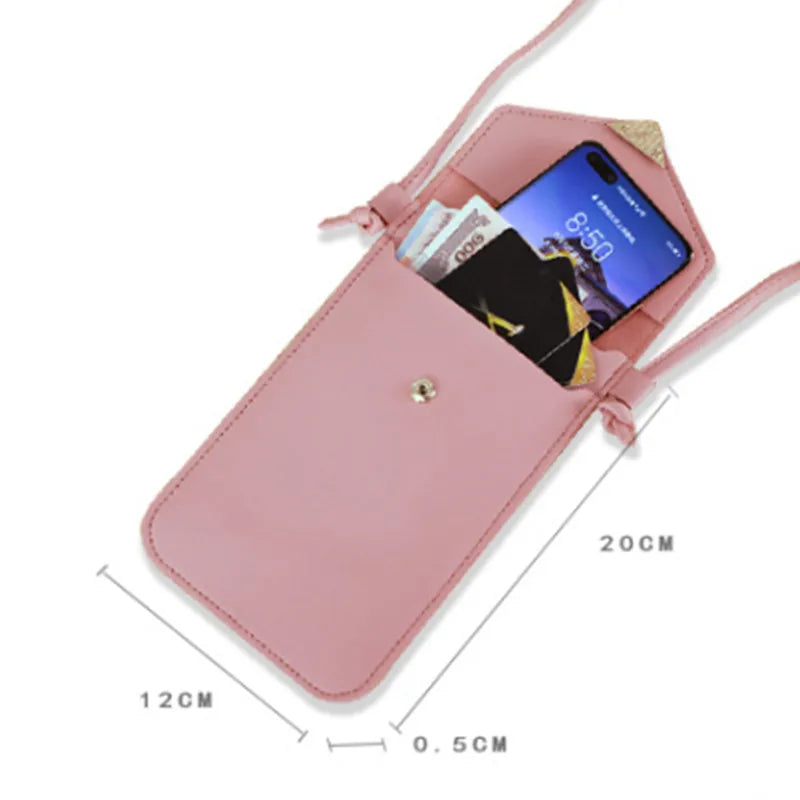 Retro Transparent Touch Screen Mini Shoulder Bag
