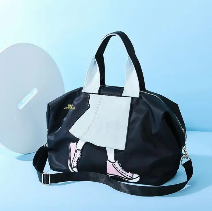 Women's Duffle Bag Large Capacity Handbag Multifunction Sports Bag