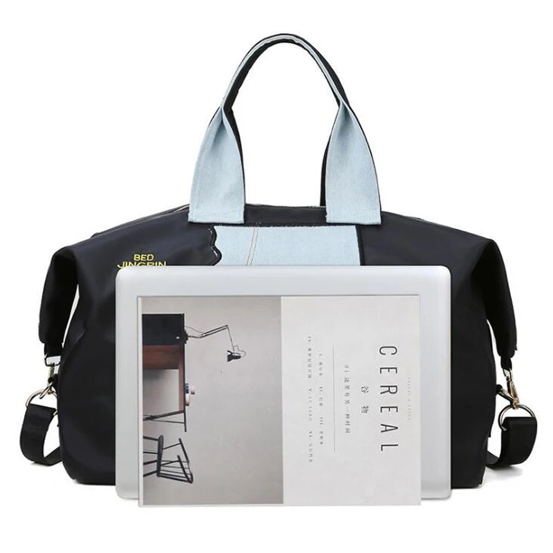 Women's Duffle Bag Large Capacity Handbag Multifunction Sports Bag