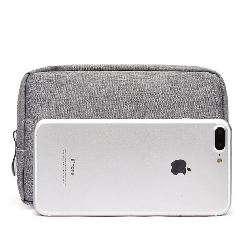 Travel Passport Case Cable Storage Set