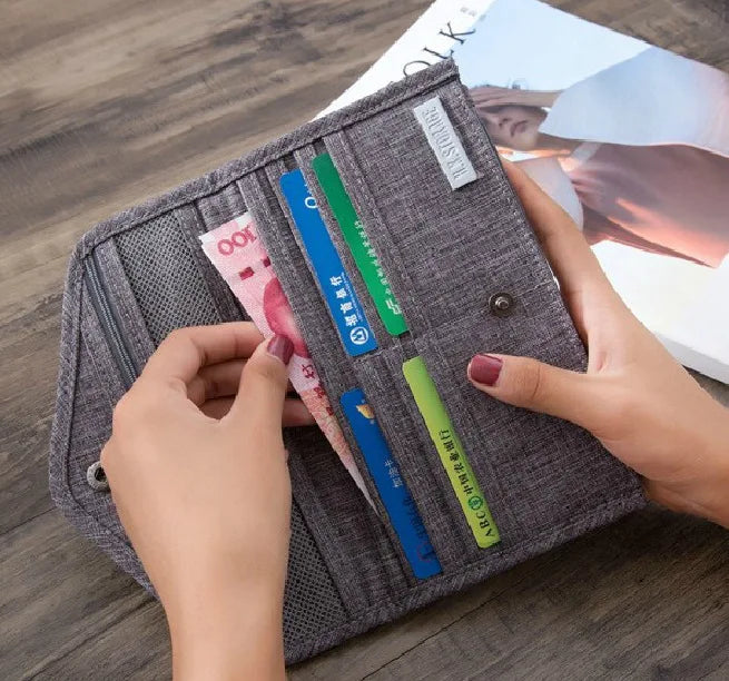 Family Passport Holder Organizer - Waterproof