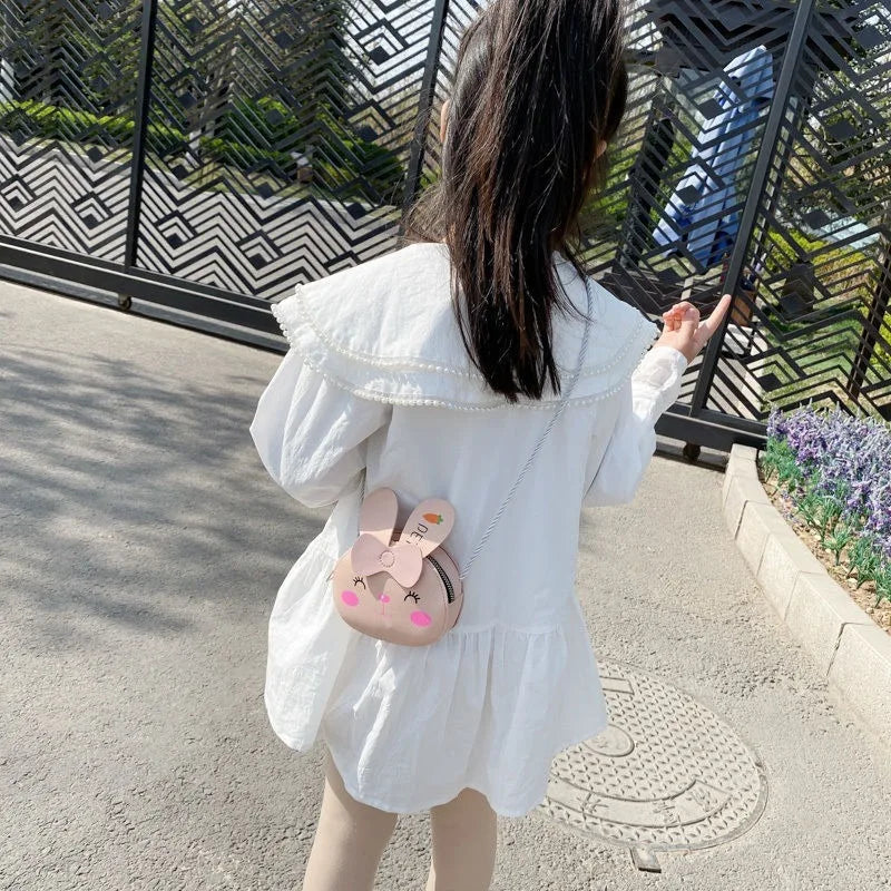 Cartoon Animal Girl Heart One-shoulder Bag