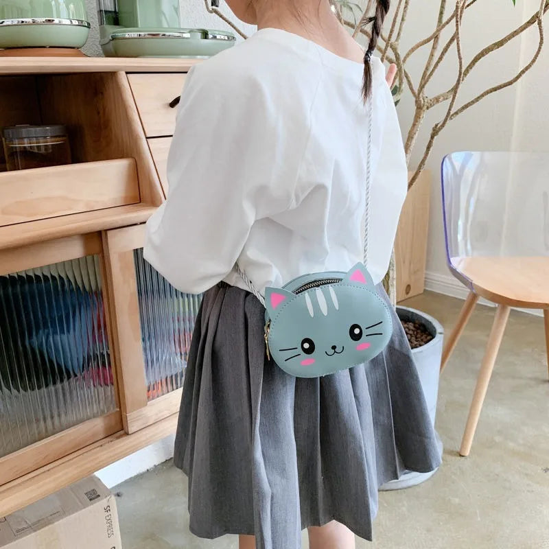 Cartoon Animal Girl Heart One-shoulder Bag