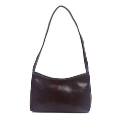 Retro PU Leather Underarm Bag Women Handbag