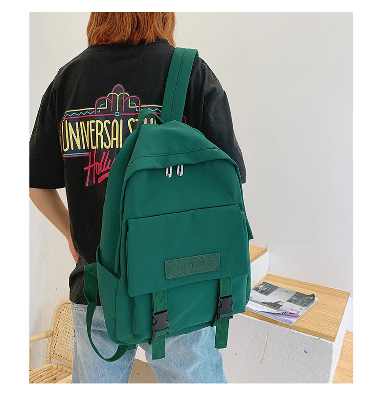 Classic Women Backpack Shoulder Bag for Teenage