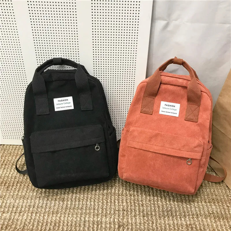 Women College School Backpack Harajuku Travel Bagpack for Teenage Girls