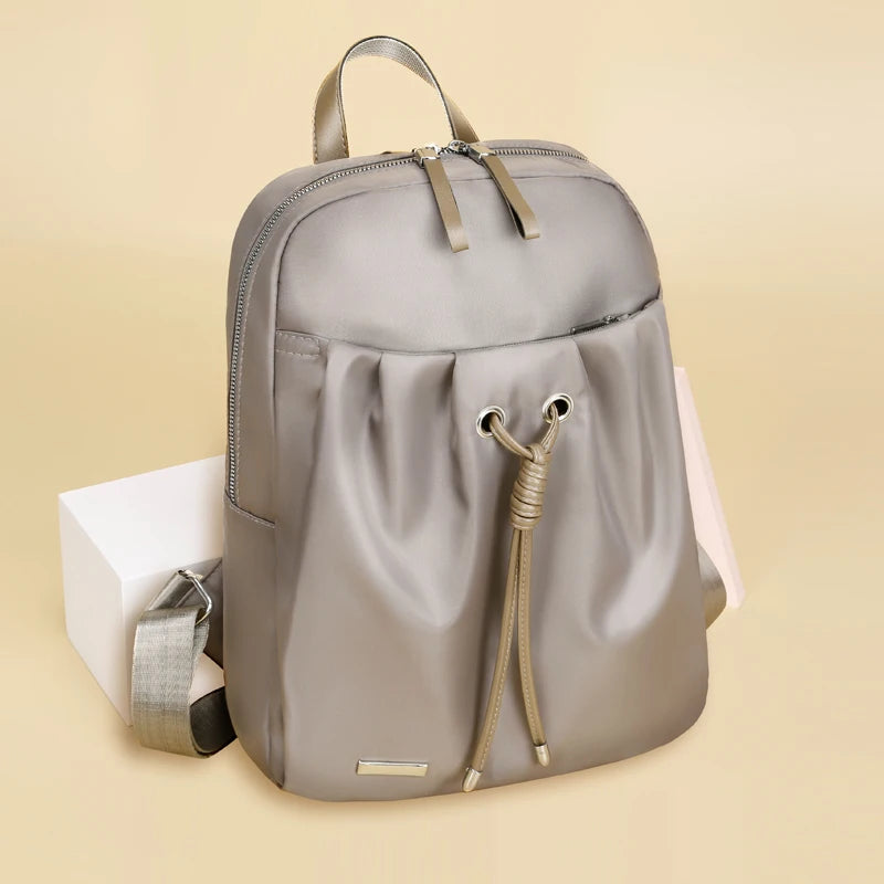 Schoolbags Multi-pocket Shoulder Bags Women Backpack Oxford Cloth