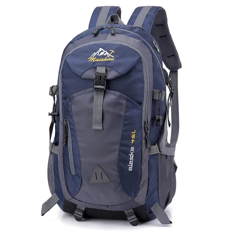 Large Capacity USB Charging Travel Backpack Waterproof Mountaineering Bag