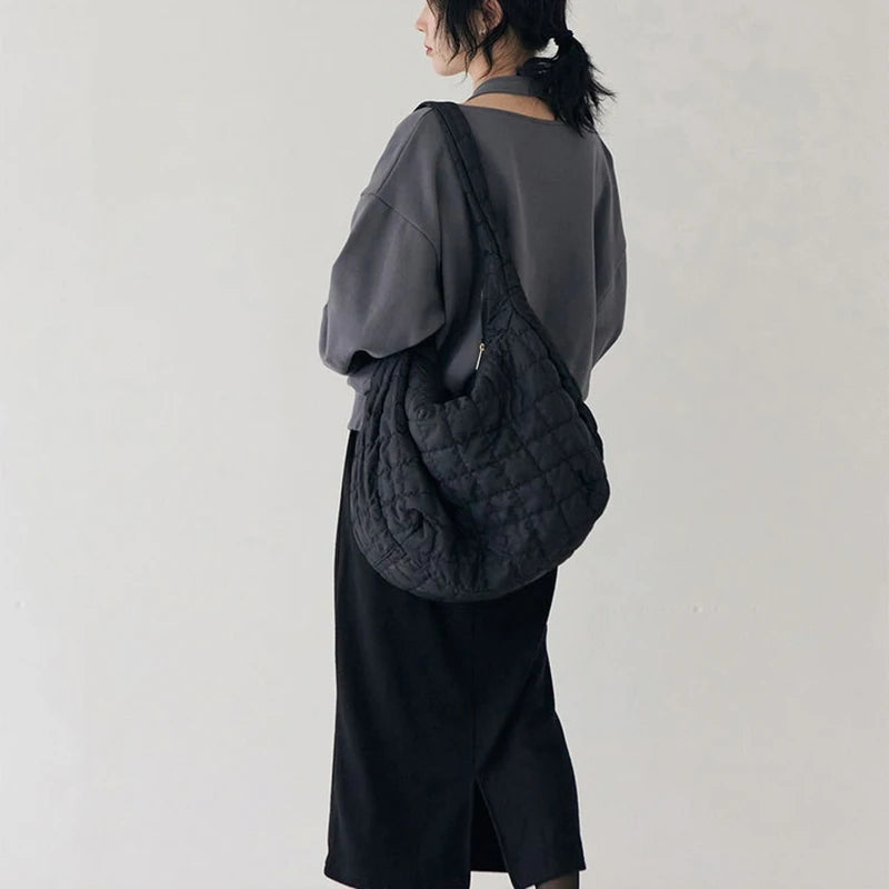 Underarm Pleated Cloud Bag Women Messenger Bag