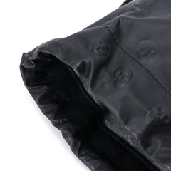 Unisex Skull Drawstring Backpack Bags