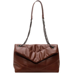 Vintage V-Line Shoulder Crossbody Bags Women Handbag and Purses