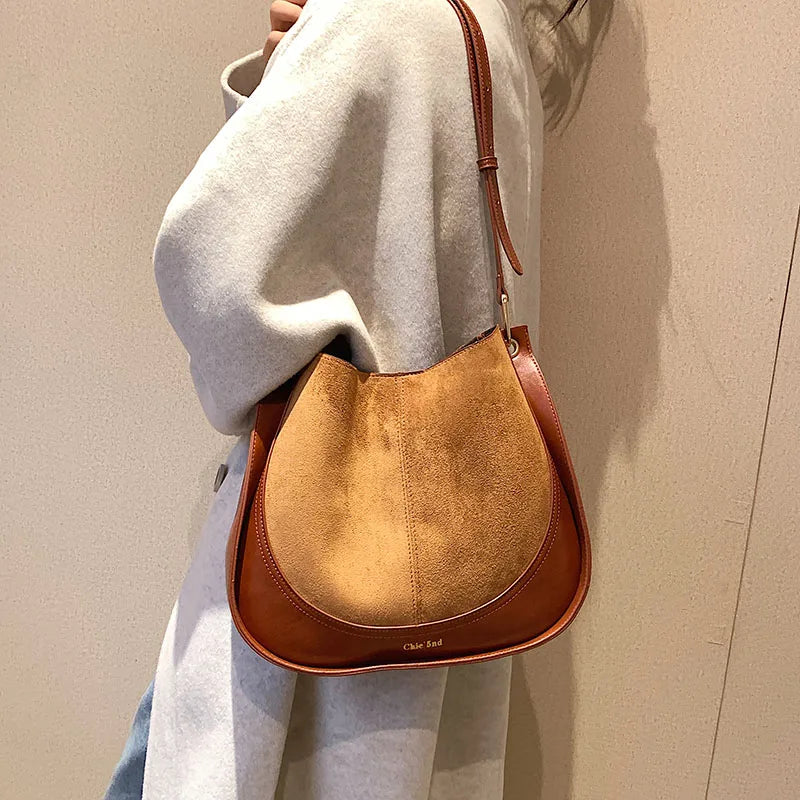 Vintage Women Leather Shoulder Crossbody Bags Handbag Messenger Totes Satchel