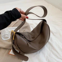 Vintage Crossbody Bag Large Capacity Soft Shoulder Bag