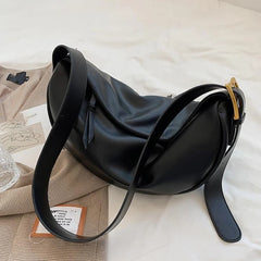 Vintage Crossbody Bag Large Capacity Soft Shoulder Handbag Travel Hobo Bag