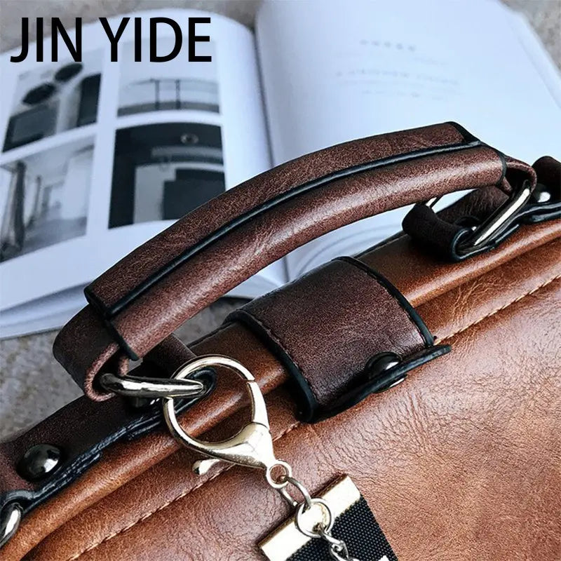 Vintage Small Leather Crossbody Bag for Women Shoulder Handbag