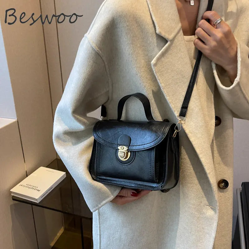 Vintage Western Style Women's Crossbody Bag