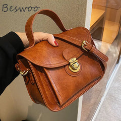 Vintage Western Style Women's Crossbody Bag