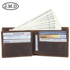 Men's Short Clip Wallet