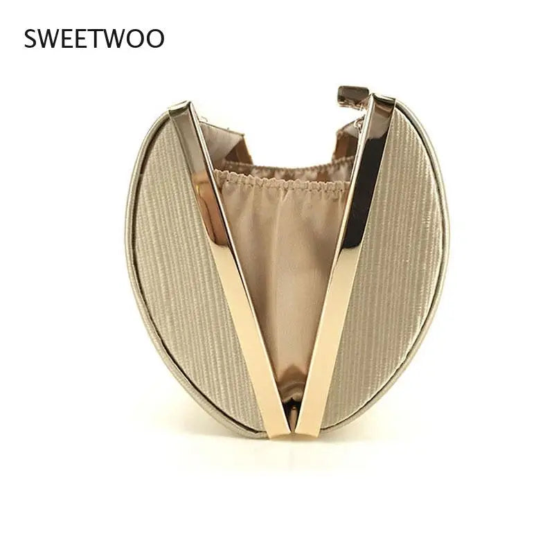 Multi-Color Silk Evening Bag with Tassel for Women