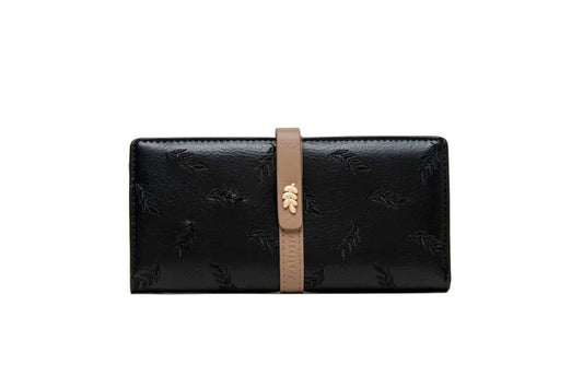 Women's Zipper Buckle Long Wallet