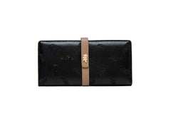 Women's Zipper Buckle Long Wallet