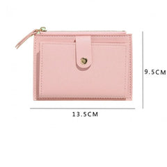 Women's Small PU Wallet Clutch Purse