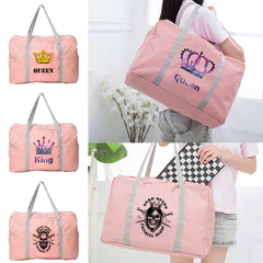 Water Proof Luggage Travel Bag Large Capacity King Series Print Shoulder Pack