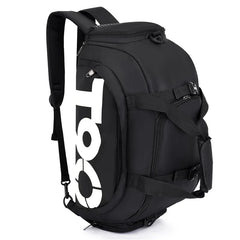 Waterproof Gym Bag With Shoes Packets Men Outdoor Training Small Backpack