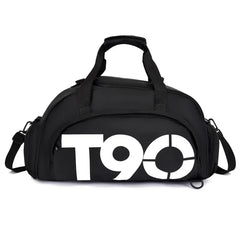 Waterproof Gym Bag With Shoes Packets Men Outdoor Training Small Backpack