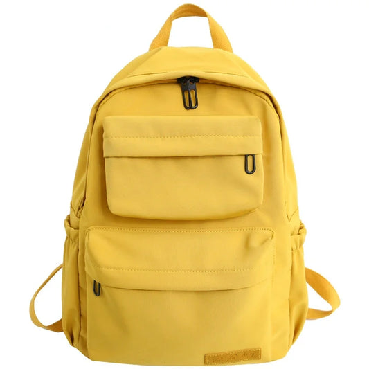 Waterproof Nylon Backpack Women Travel School Bag