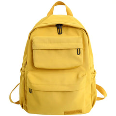 Waterproof Nylon Backpack Women Travel School Bag