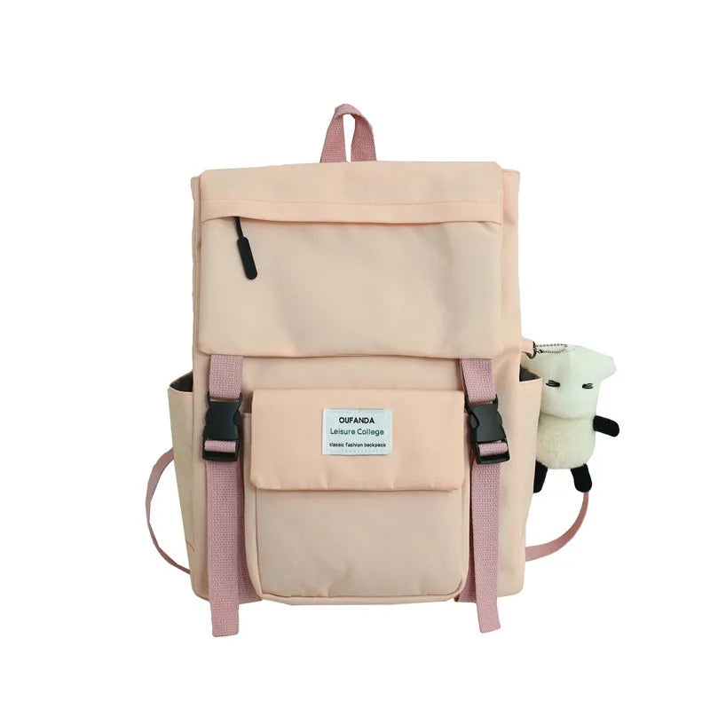 Waterproof Nylon Kids Backpack Girls For Middle School Students