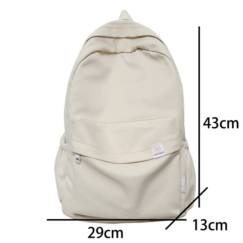 Waterproof Nylon Women Backpack for Traveling