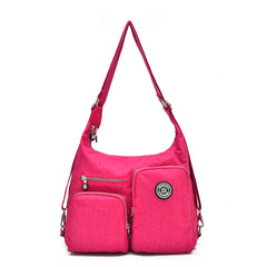 Waterproof Nylon Women Messenger Bag Double Shoulder Bag Handbags
