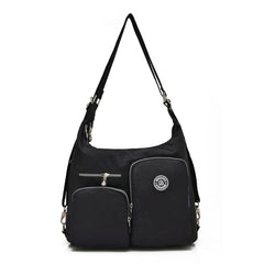 Waterproof Nylon Women Messenger Bag Double Shoulder Bag Handbags