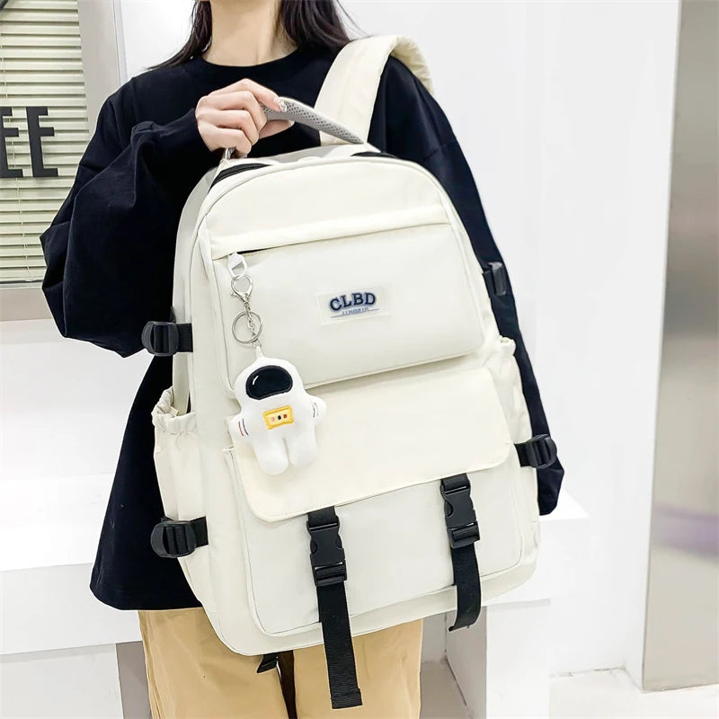 Waterproof Oxford Women Backpack Girl Laptop Bag Schoolbag Teenage Girls